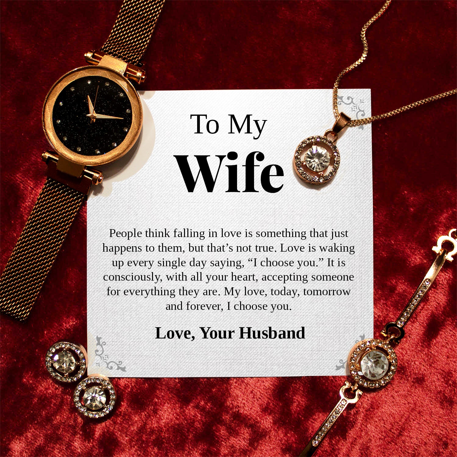To My Wife | "I Choose You" | Cosmopolitan Set