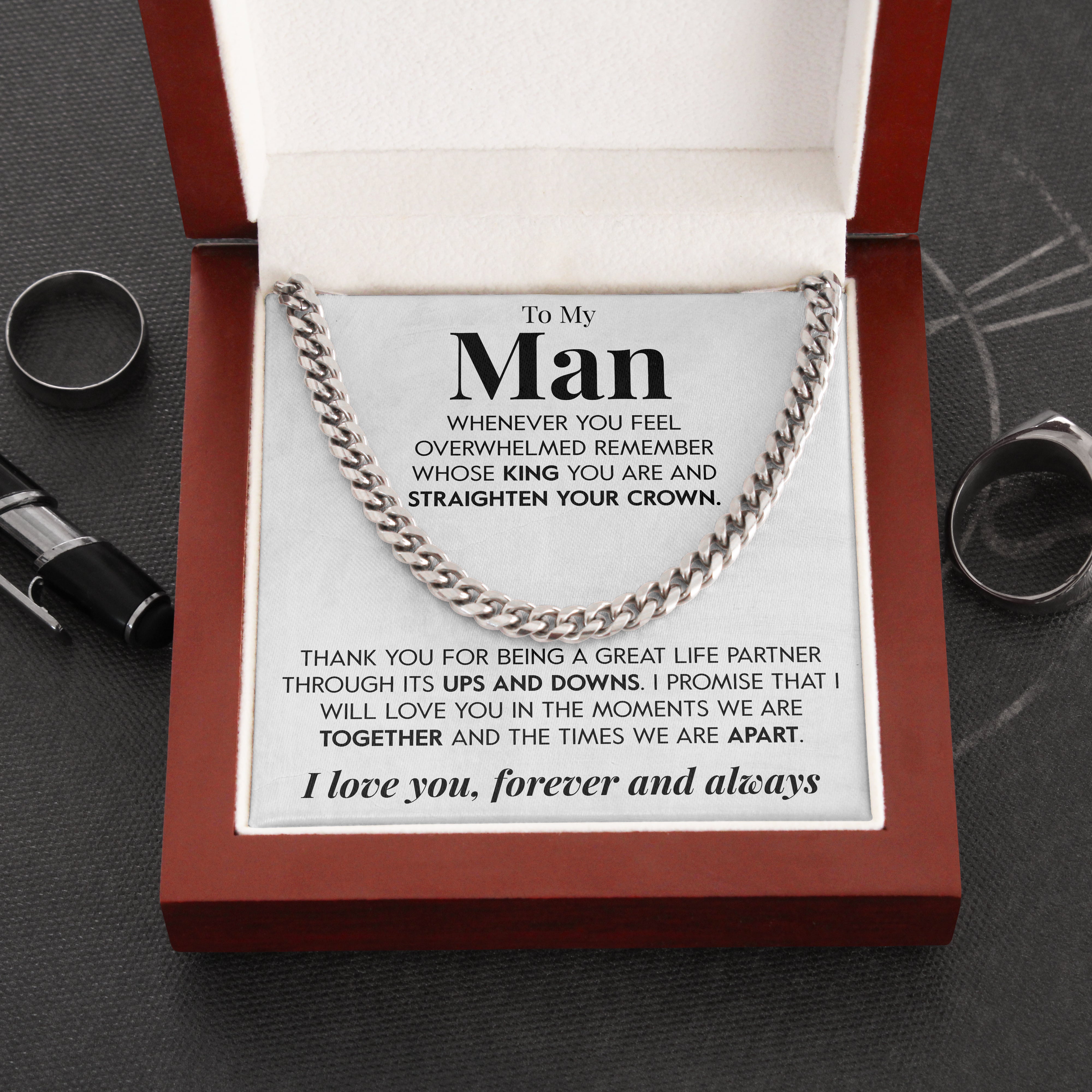 To My Man | "My King" | Cuban Chain Link