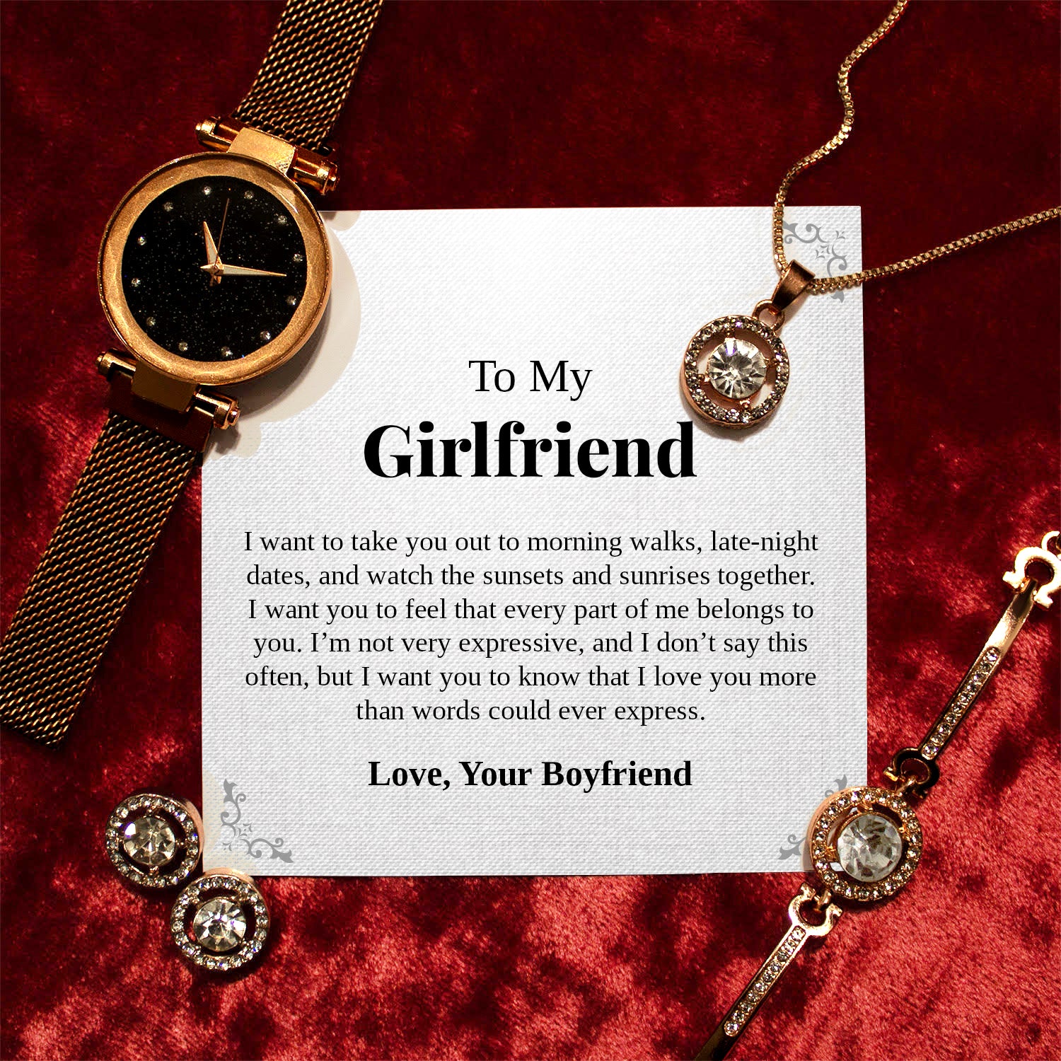 To My Girlfriend | "More Than Words” | Cosmopolitan Set