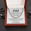 To My Dad | "My Hunting Partner" | Cuban Chain Link