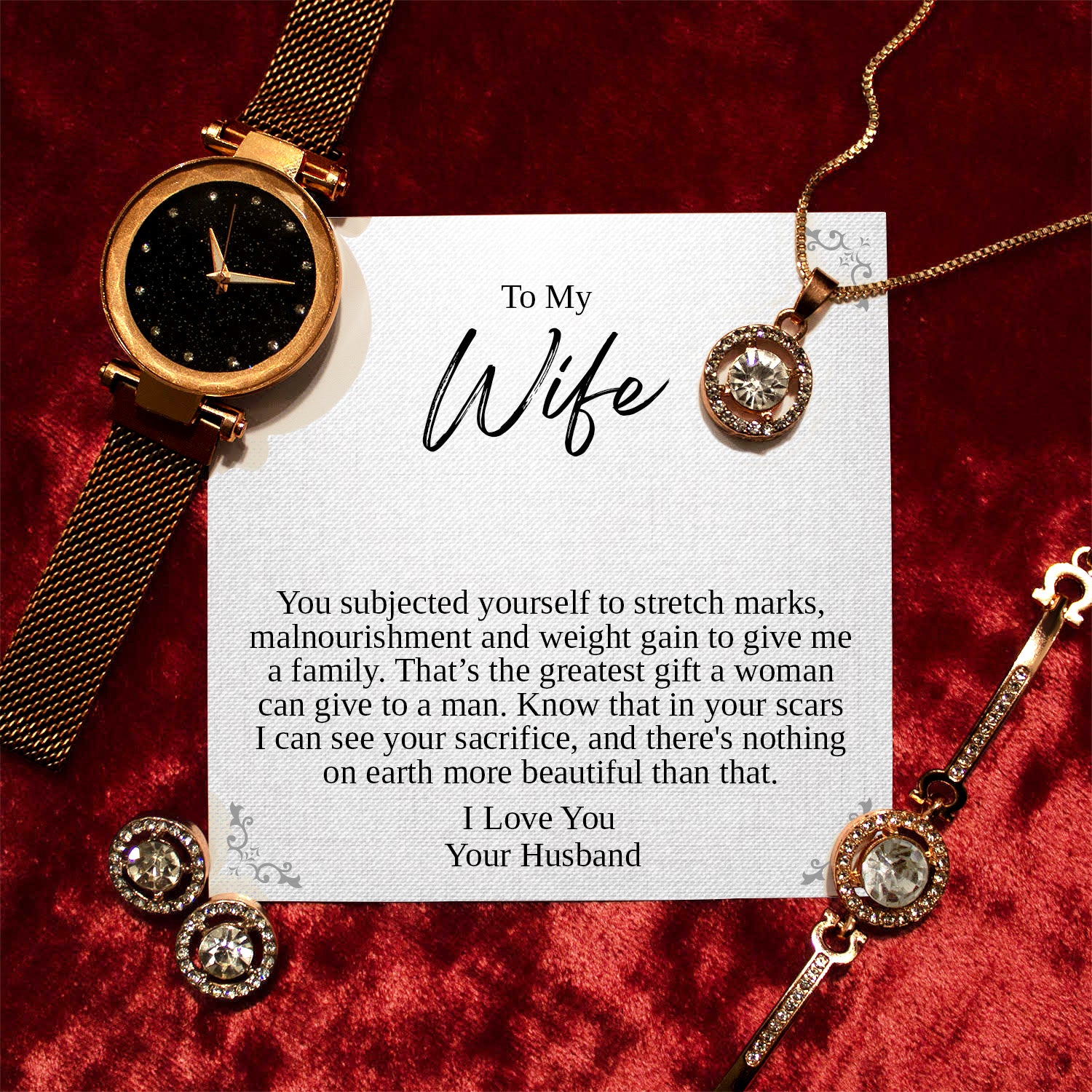 To My Wife | "The Greatest Gift" | Cosmopolitan Set