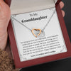 To Our Granddaughter | “As Sweet As You Are” | Interlocking Hearts Necklace