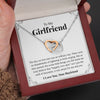 To My Girlfriend | “Stuff of Fairytales” | Interlocking Hearts Necklace