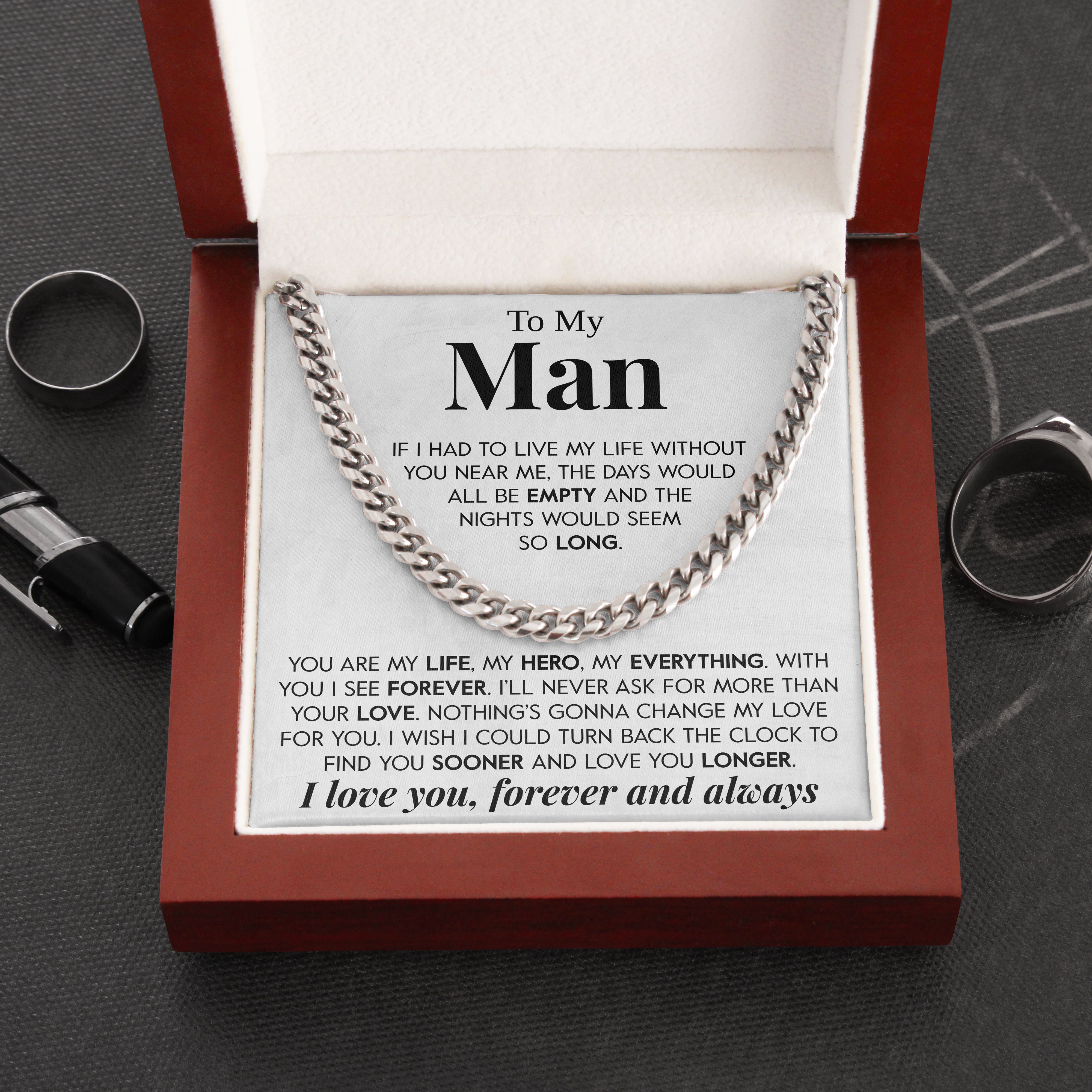 To My Man | "Forever With You" | Cuban Chain Link