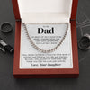To My Dad | "Your Baby Girl" | Cuban Chain Link