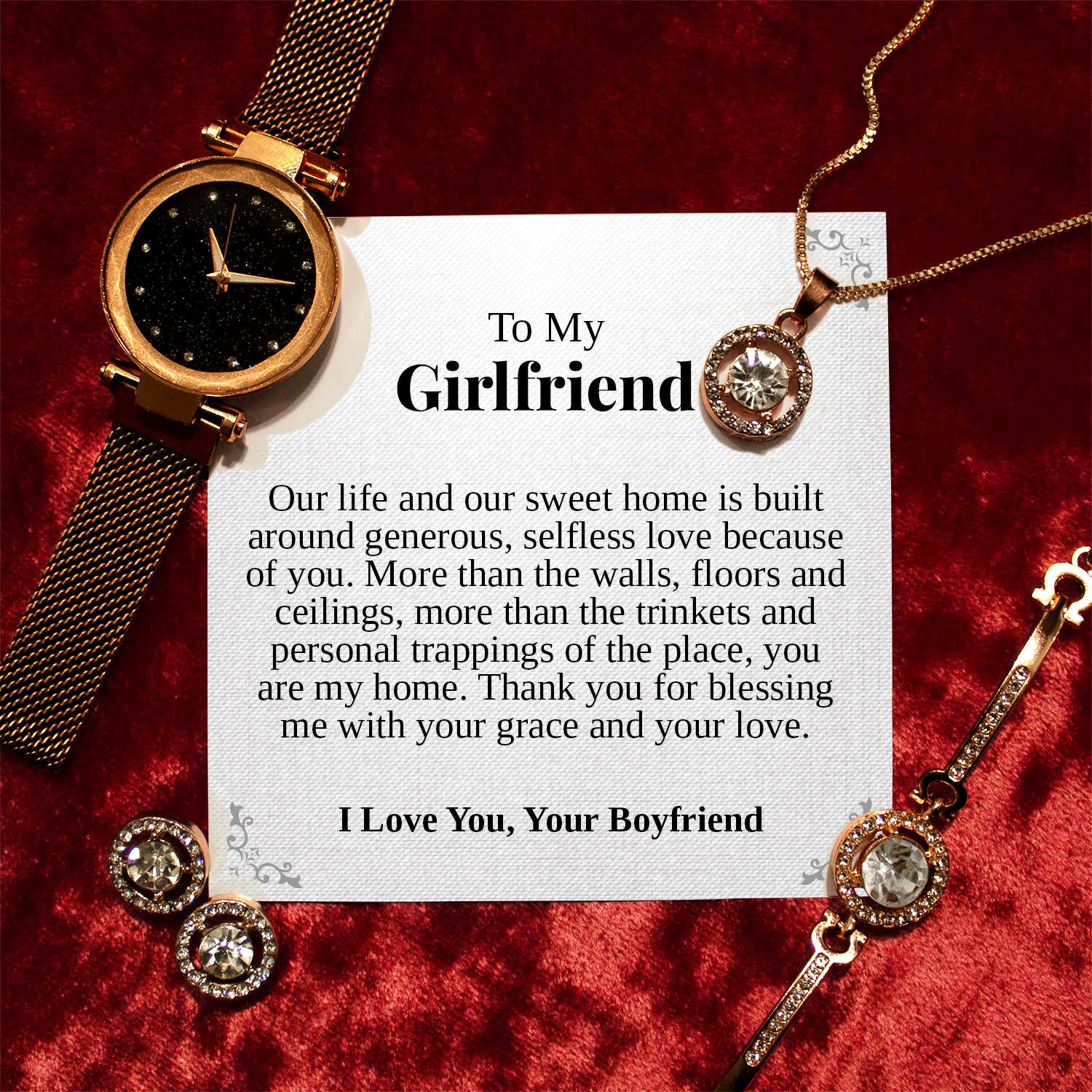 To My Girlfriend | “My Home” | Cosmopolitan Set