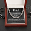 To My Dad | "Always There" | Cuban Chain Link