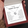 To My Mother-in-Law | "My Inspiration" | Love Knot Necklace