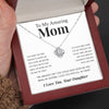 To My Mom | "My Champion" | Love Knot Necklace