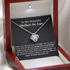 To My Beautiful Mother-in-Law | "Thank You" | Love Knot Necklace