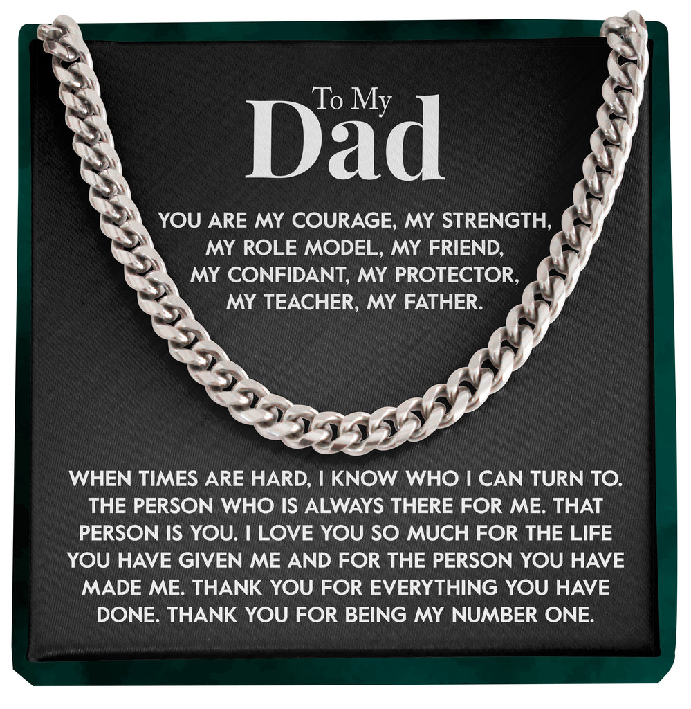 Load image into Gallery viewer, To My Dad | &quot;My Father&quot; | Cuban Chain Link
