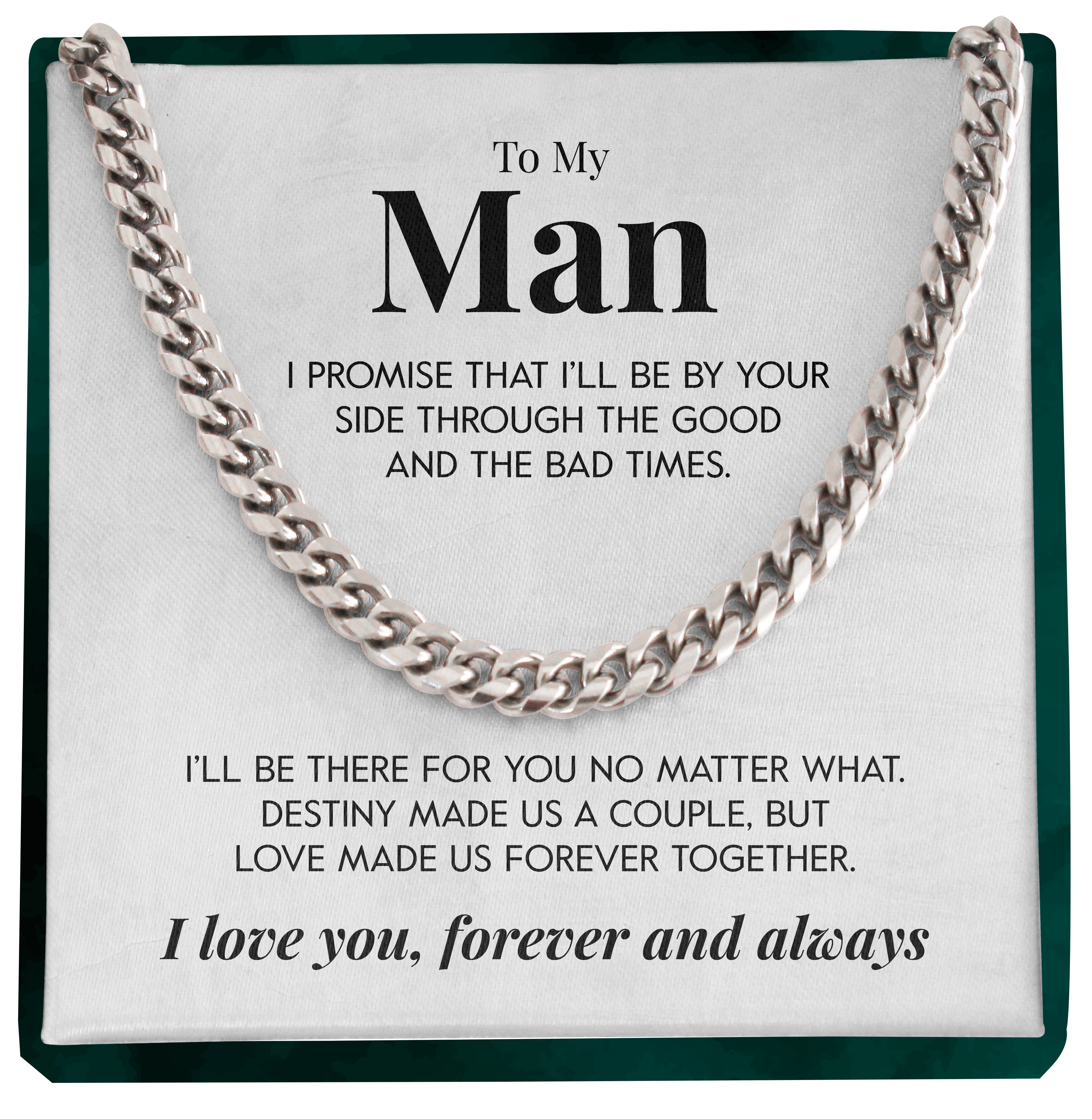 To My Man | "Forever Together" | Cuban Chain Link
