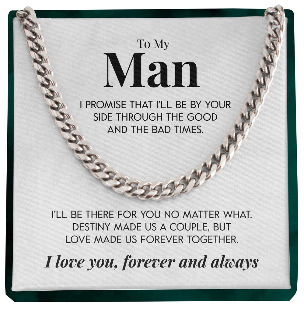Load image into Gallery viewer, To My Man | &quot;Forever Together&quot; | Cuban Chain Link
