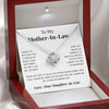 To My Mother-in-Law | "I Believe In You" | Love Knot Necklace