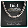 To My Dad | "Look Up To You" | Cuban Chain Link
