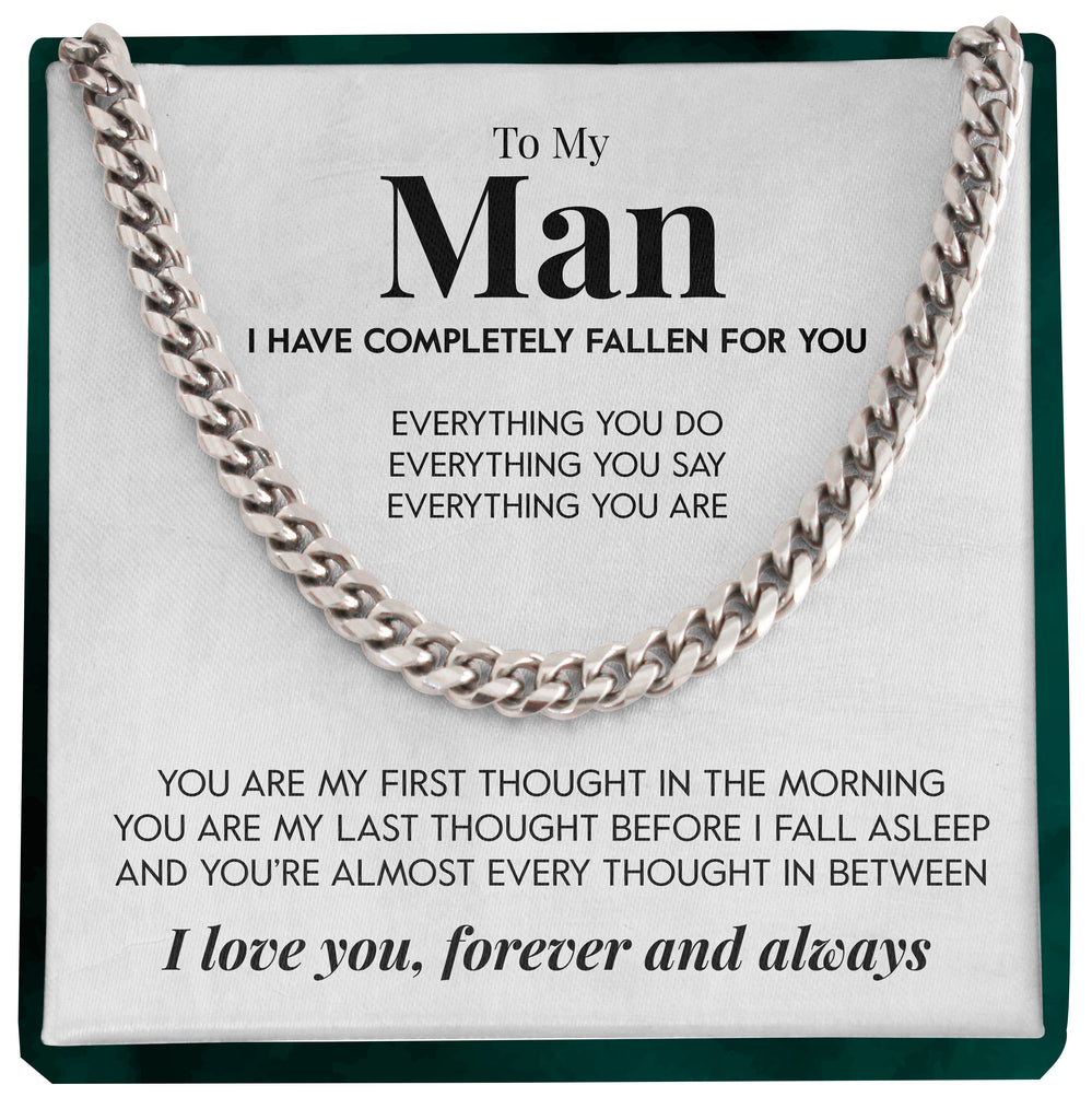 Load image into Gallery viewer, To My Man | &quot;Fallen for You&quot; | Cuban Chain Link
