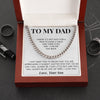 To My Dad | "Your Little Boy" | Cuban Chain Link