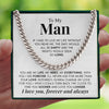 To My Man | "Forever With You" | Cuban Chain Link