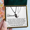 To My Girlfriend | “The Scent of You” | His-and-Hers Magnetic Hearts Necklaces
