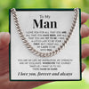 To My Man | "Hand in Hand" | Cuban Chain Link