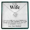 To My Wife | "Last Breath" | Love Knot Necklace