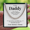 67% OFF - To My Daddy | "Love Kisses and Kicks" | Cuban Chain Link