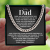 To My Dad | "The Greatest Dad" | Cuban Chain Link