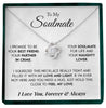 To My Soulmate | "Partner in Crime" | Love Knot Necklace