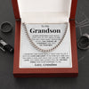 To My Grandson | "Do Your Best" | Cuban Chain Link