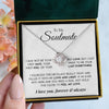 To My Soulmate | "Last Everything" | Love Knot Necklace