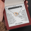 To My Granddaughter | "Remember Who You Are" | Interlocking Hearts Necklace