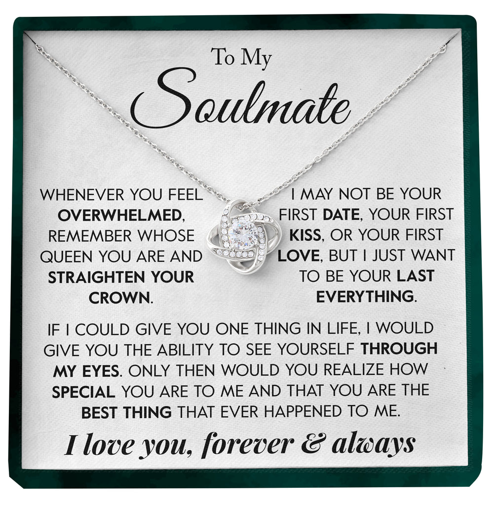 Load image into Gallery viewer, To My Soulmate | &quot;Special&quot; | Love Knot Necklace
