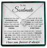 To My Soulmate | "Special" | Love Knot Necklace