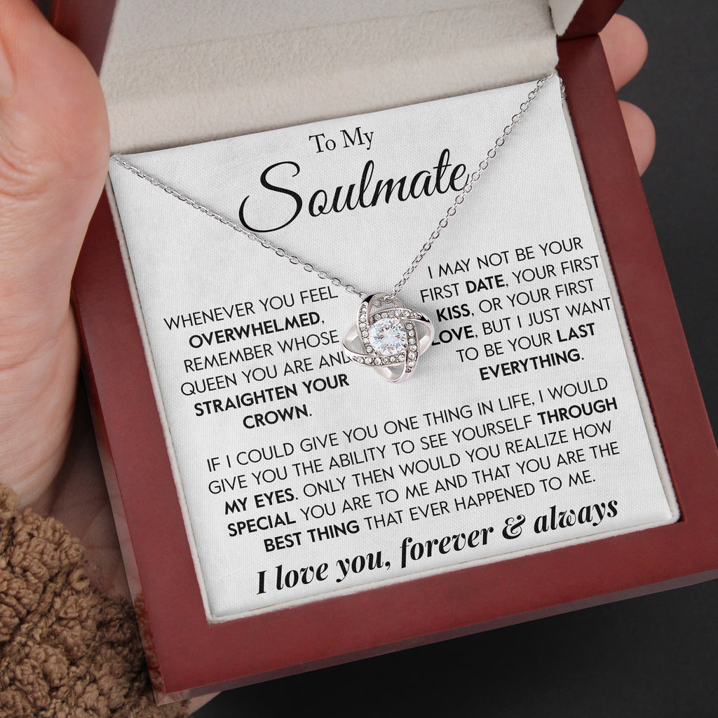 Load image into Gallery viewer, To My Soulmate | &quot;Special&quot; | Love Knot Necklace

