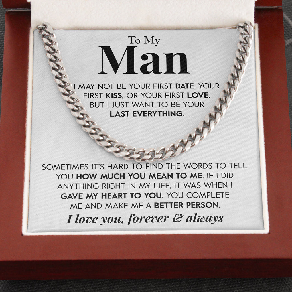 Load image into Gallery viewer, To My Man | &quot;Last Everything&quot; | Cuban Chain Link
