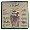 To My Daughter | "This Old Lioness" | Interlocking Hearts Necklace