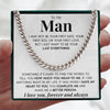 To My Man | "My Last Everything" | Cuban Neck Chain
