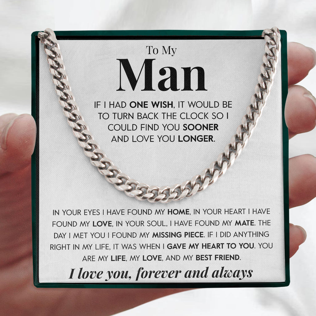 Load image into Gallery viewer, To My Man | &quot;My Best Friend&quot; | Cuban Neck Chain
