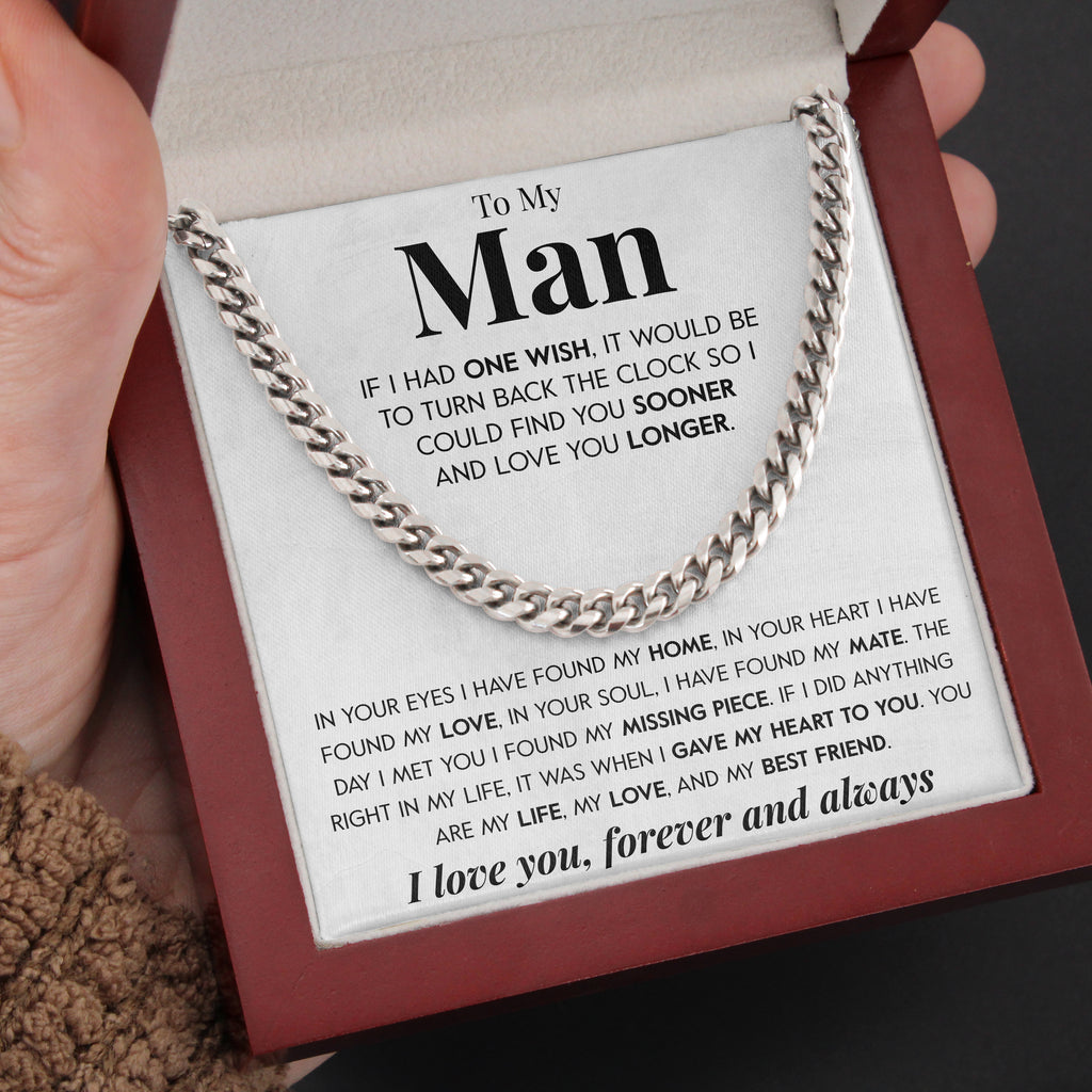 Load image into Gallery viewer, To My Man | &quot;My Best Friend&quot; | Cuban Neck Chain
