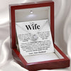 To My Wife | "Most Beautiful Chapter" | Love Knot Necklace