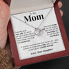 To My Mom | "Your Little Girl" | Love Knot Necklace