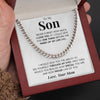 To My Son | "Pages of my Life" | Cuban Neck Chain