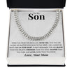 To My Son | "In Your Heart" | Cuban Neck Chain