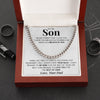 To My Son | "Believe In You" | Cuban Neck Chain