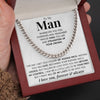 To My Man | "Straighten Up Your Crown" | Cuban Neck Chain
