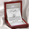 To My Daughter | "Persue Your Dreams" | Love Knot Necklace