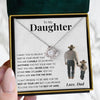 To My Daughter | "Aim For The Skies" | Love Knot Necklace