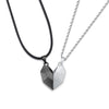 To My Girlfriend | "Selfish Love" | His-and-Hers Magnetic Hearts Necklaces
