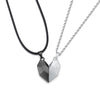 To My Wife | "I Will Not Forget" | His-and-Hers Magnetic Hearts Necklaces