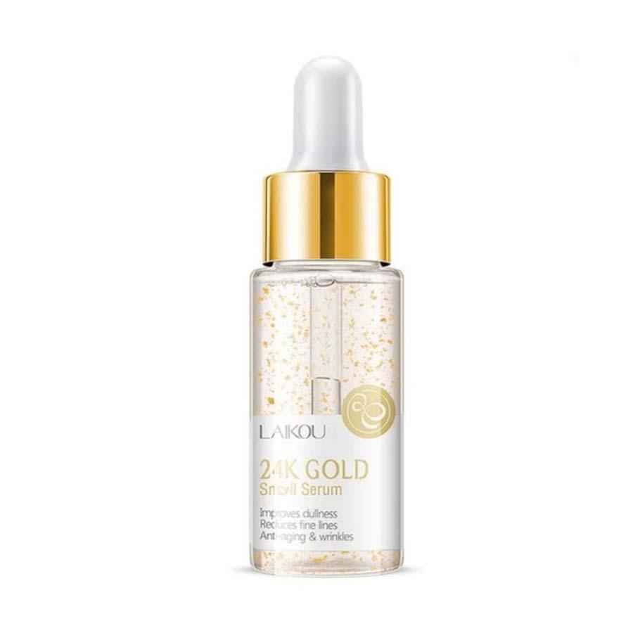 Load image into Gallery viewer, 24k Gold Snail Serum - Skin Care - Tiara Beauty Co
